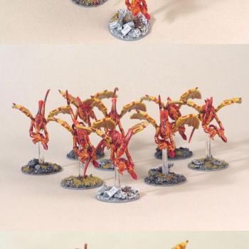 Tyranids: Gargoyles by jacoleko