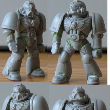 First Stage Converting Space Marine by Within