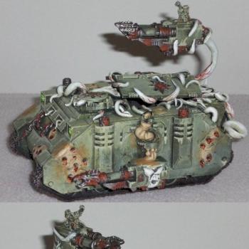 Nurgle Chaos Predator by TheDemonHunter