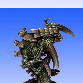 Tyranid Ravener by Ija