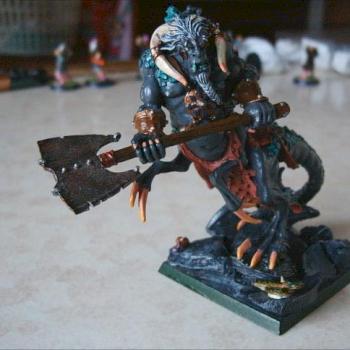 Dragon orge shaggot, of chaos undivided! by villageidiot