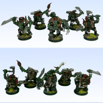Ork Kommado Squad by Brokenblade