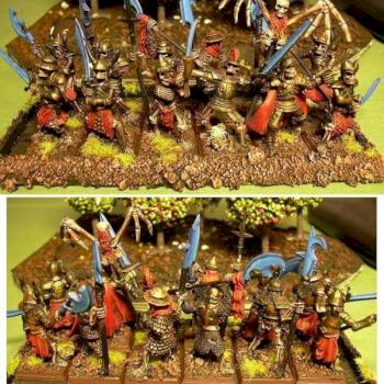 Grave Guard Regiment II by Isilzar