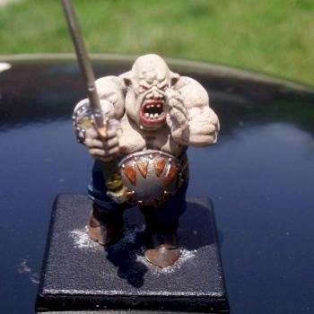 Orge Bull - First thing I've painted. by Kadrium