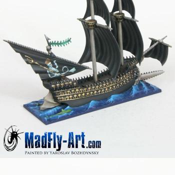Dreadfleet Ship The Swordfish by MadFlyArtStudio