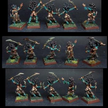 Khaine Witches dark elves by Darakas