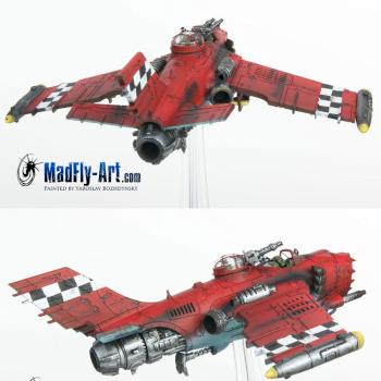 Ork Burna-Bommer (Ascending) by MadFlyArtStudio