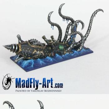 Dreadfleet Ship The Black Kraken by MadFlyArtStudio