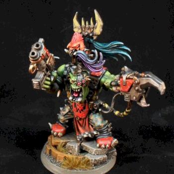 Ork Warboss by faeslayer