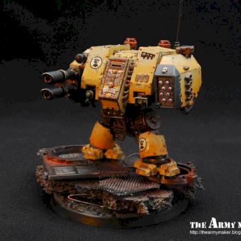 imperial fists dreadnought by TheArmyMaker