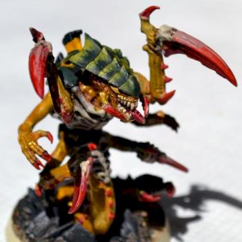 Tyranid Ravener by fusibird