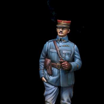 French Officer 1915 by Dana JeanPaul