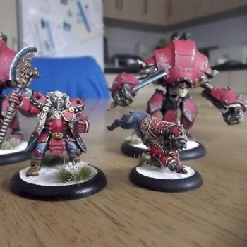 Khador Battlegroup by dabbler30