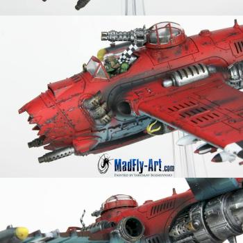 Ork Burna-Bommer (Details) by MadFlyArtStudio
