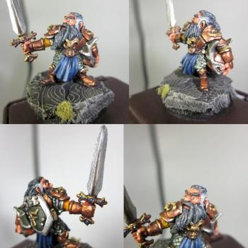 Veteran Dwarf Paladin by Manbo