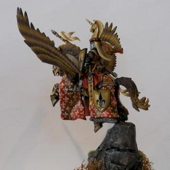 Bretonnian Pegasus Knight by Eclipseddstny