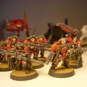 Blood Angels Scout Squad by FLEXCopMNPD