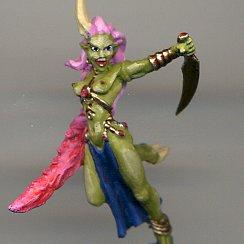 Green daemonette by xarnan
