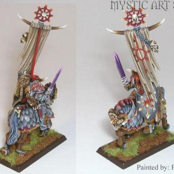 Chaos Knight Standard by Mystic Art Studio