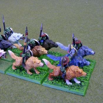 Goblin Wolf Riders by viumbiz