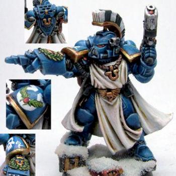 ultramarines captain by Minigrrrl