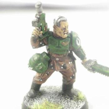 Cadian vet. Sergeant by Sihathor