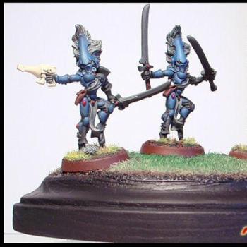Eldar Banshee Squad by Neyuttad