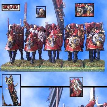 Khorne Chaos Knigths by Skwig