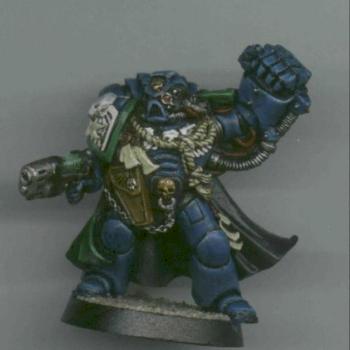 Ultramarine Captain by heldane