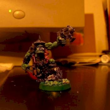 A nearly completed Ork! by cjsoona