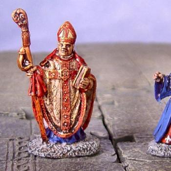 Bishop Arnault and Mother Superior Heloise by Bevfore