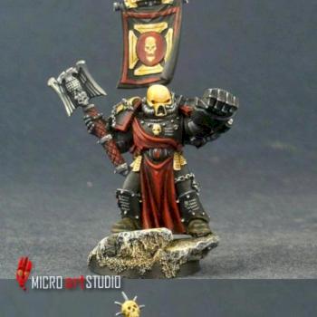 WARHAMMER 40K SM Chaplain MAS PAINTED#1 by Blasfemos Shop