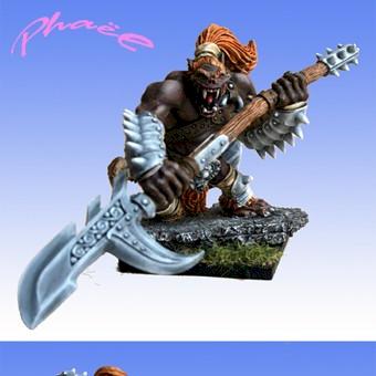 Dark orc Warrior #2 by Phael