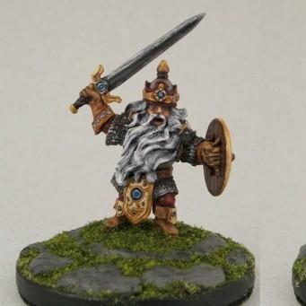 Norin Silverbeard Dwarven King by yarddawg