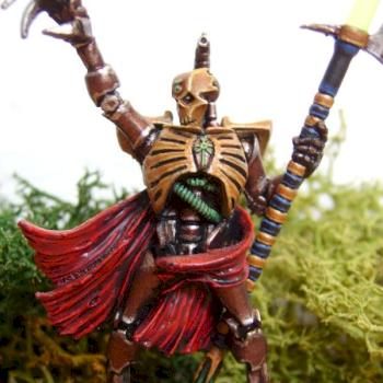 necron lord by madpainter0