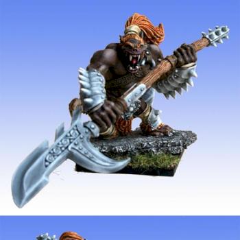 Dark orc warrior by phael_minis