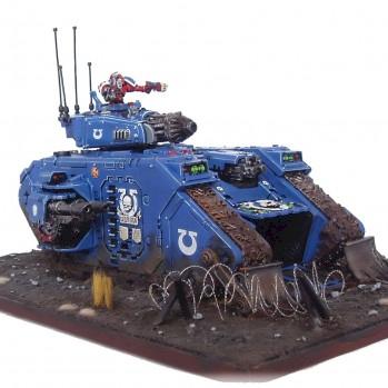 ultramarines landraider command by miniatureheaven