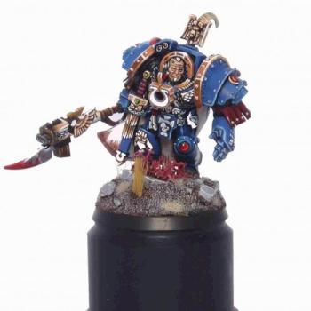 roubout gulliman ultramarines primarch by miniatureheaven