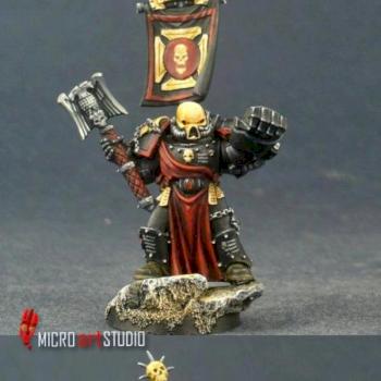WARHAMMER 40K SM Chaplain MAS PAINTED#1 by Blasfemos Shop
