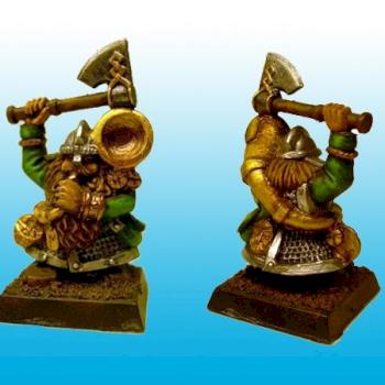 dwarf musician by UnshavenGenius