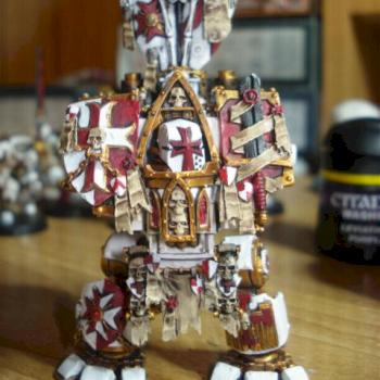 Forge World Black Templar Dreadnaught by Gabriel0288