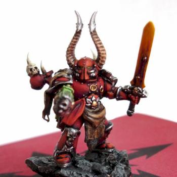 Word Bearer Champion by Eridalonar