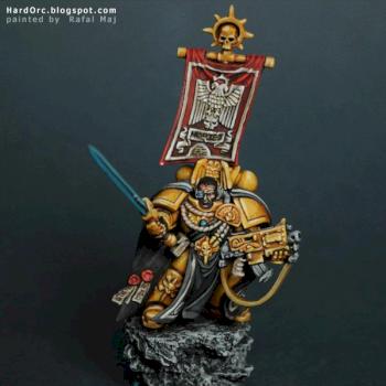 BLOOD ANGELS SPACE MARINES CAPTAIN by BloodyBeast.com