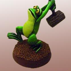Frog with Hammer by robert.steven.powell