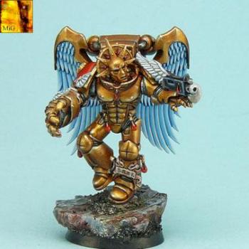 Blood Angels Sanguinary Guard by MiG