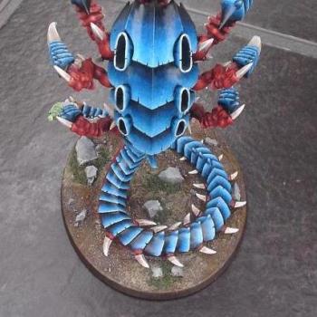 Tyranid Trygon Prime by Arson Fire