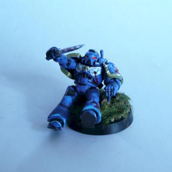 Injured space marine by ozzar