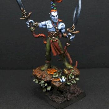 Wood Elf Wardancer by Pellinor
