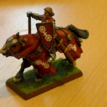 Bretonian standard bearer by DerFeind