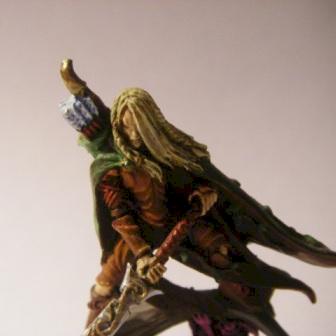 Wood Elf Lord with Great Weapon by GooseDaMoose